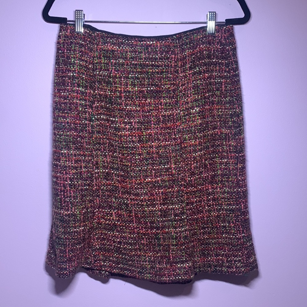 Beautiful Talbots Petite Size 8 Skirt multicolor